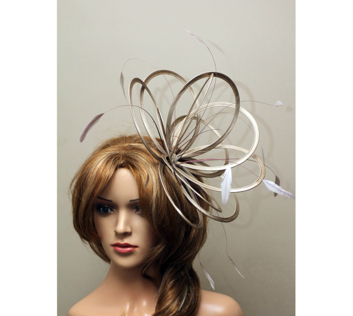 taupe satin med no hackle bunty hero etsy