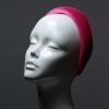 Hot Pink Padded Velvet Headband Wedding Fascinator hat