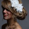 ivory flowers pearl and rhinestone wired comb bridal headpiece (1)